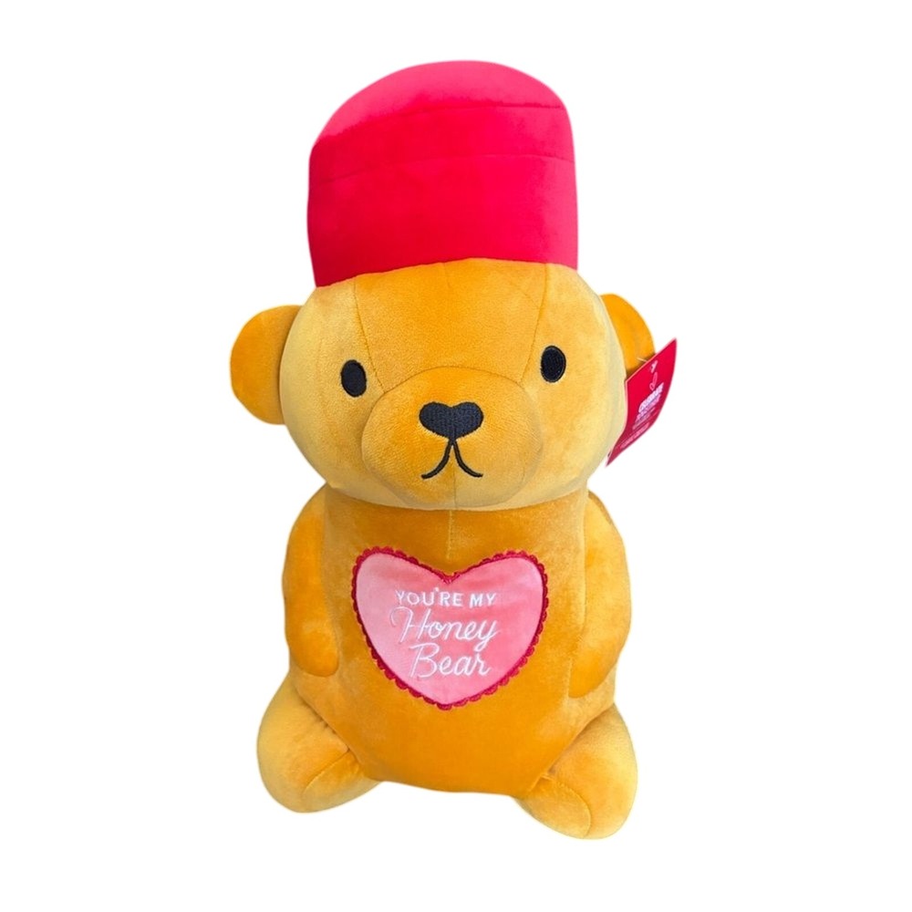 Celebrate Together Cute Honey Bear Plush  "You're My Honey Bear"  Valentines 17"